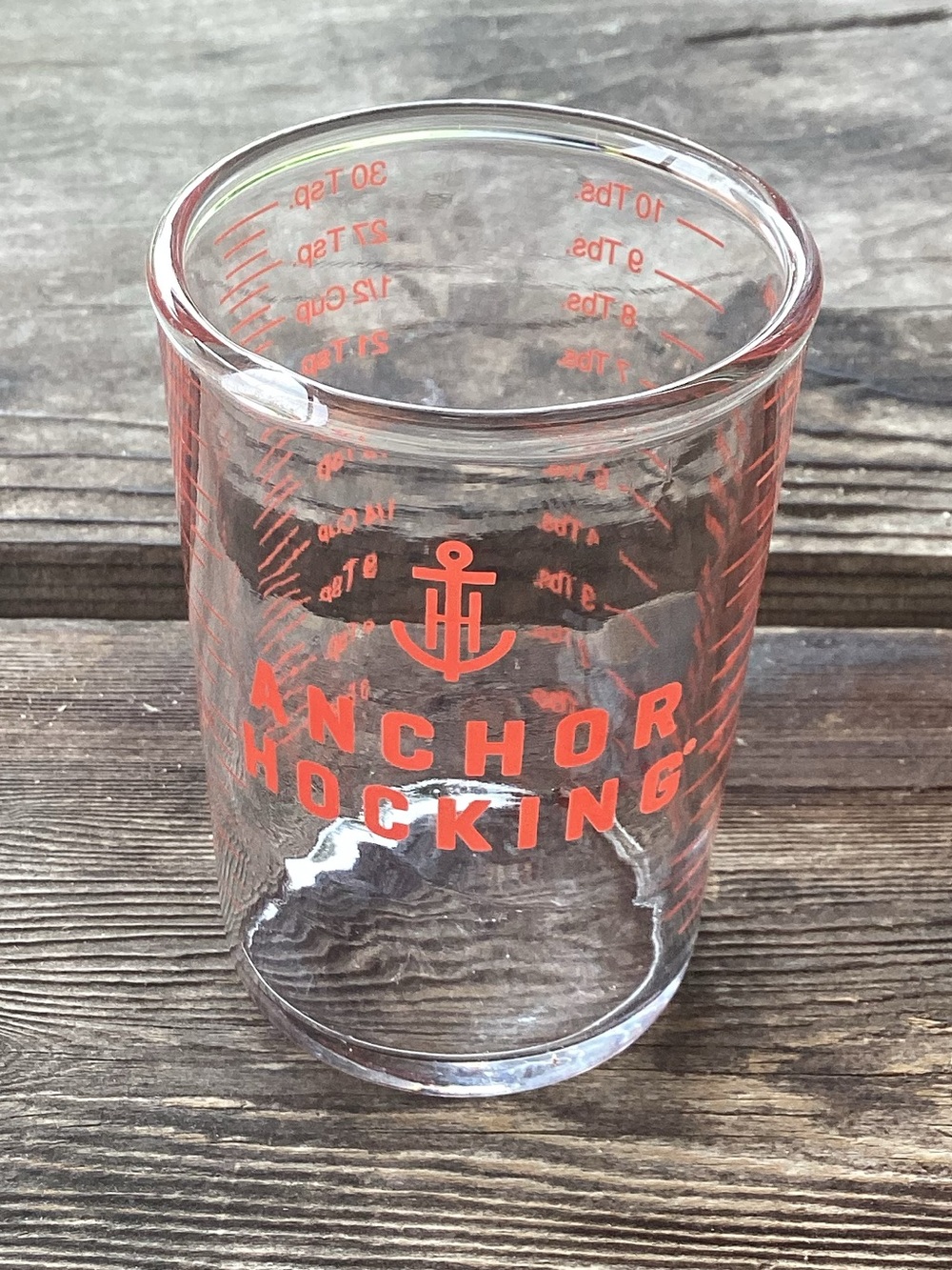 Anchor Hocking Vintage Measuring Glass